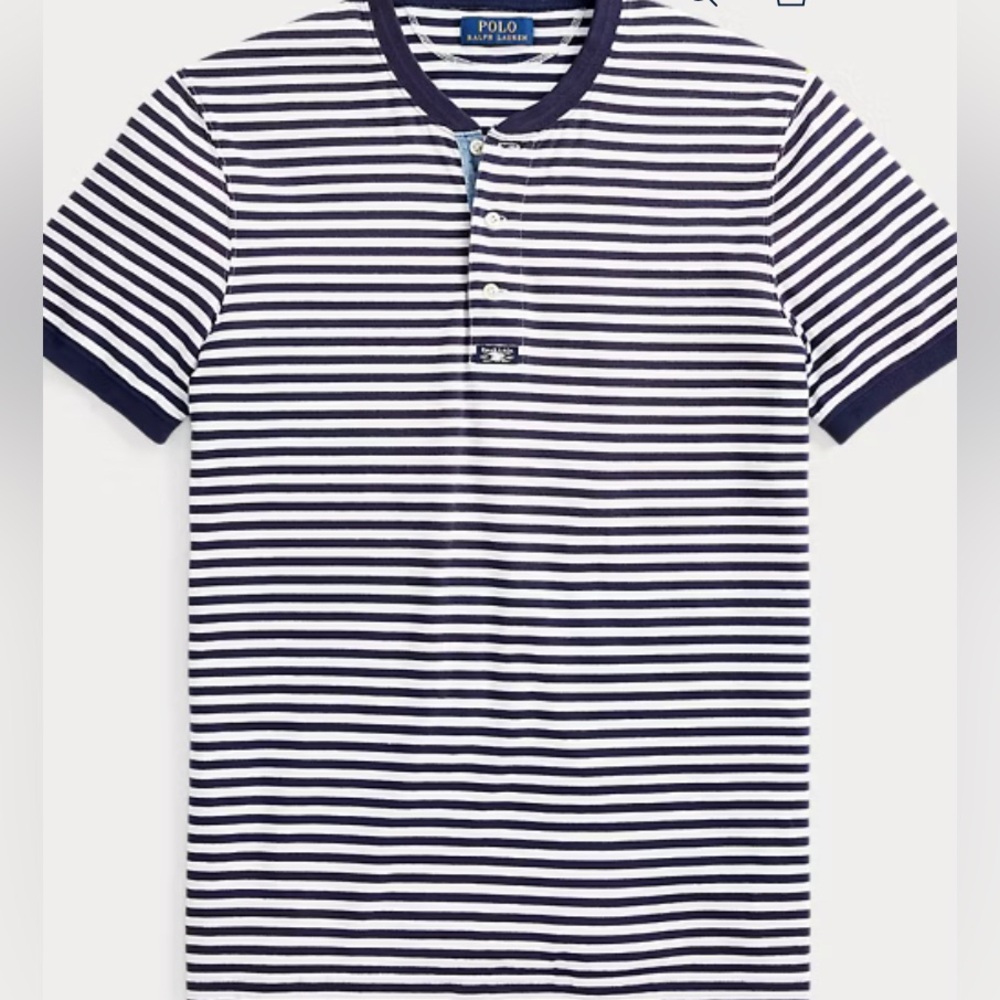 ***SOLD***Polo Ralph Lauren Henley T-Shirt